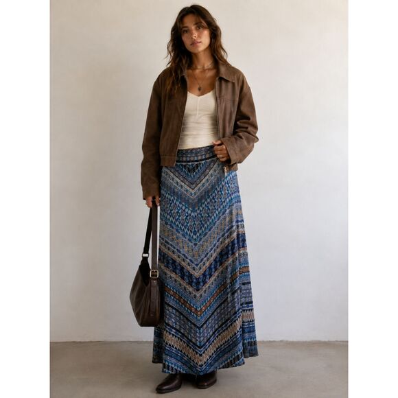 Hannah Dresses & Skirts - Whimsigoth Fairycore Maxi Skirt Hannah Boho size small